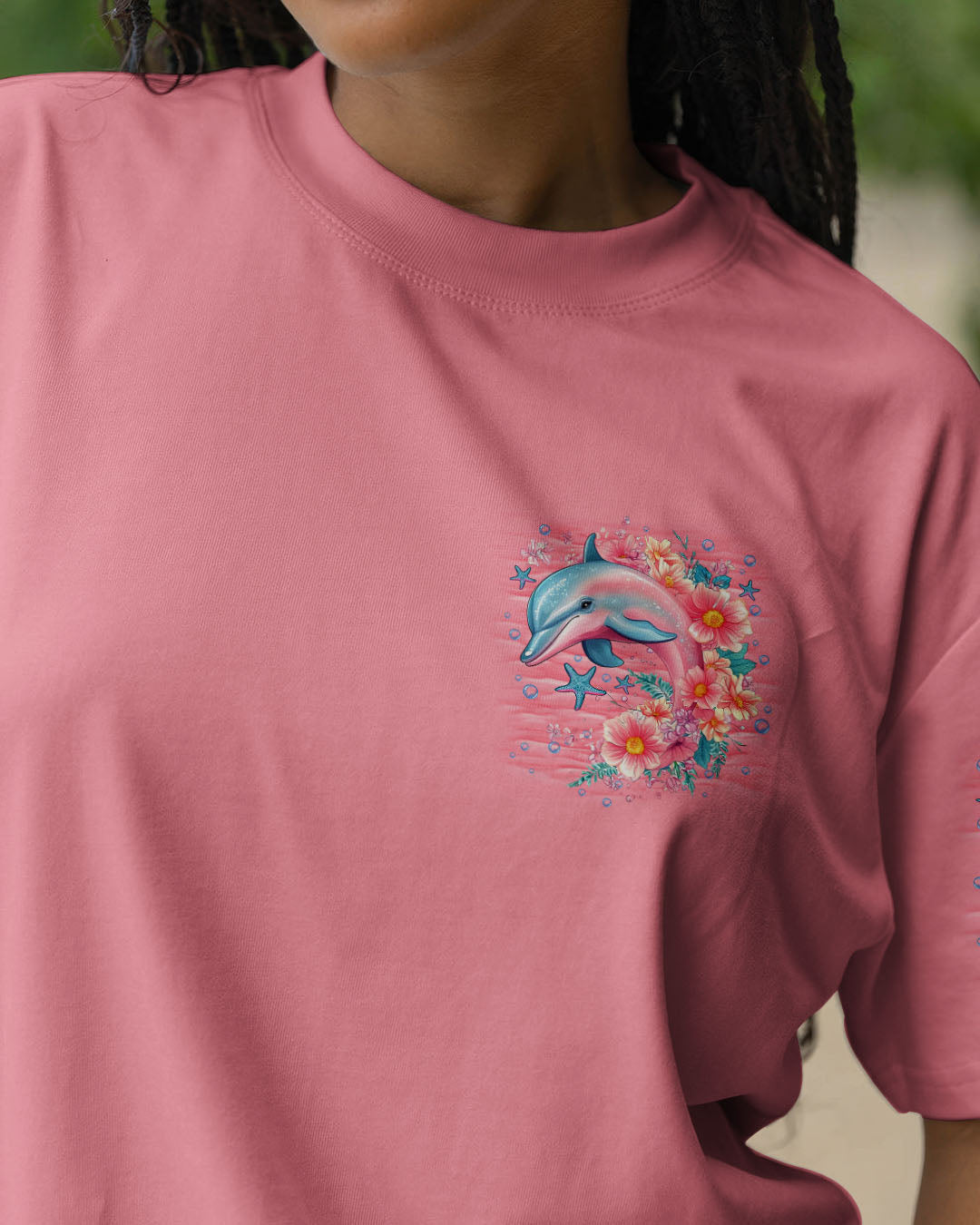 BLISSCORNERS SALTY BUT SWEET DOLPHIN ALL OVER PRINT