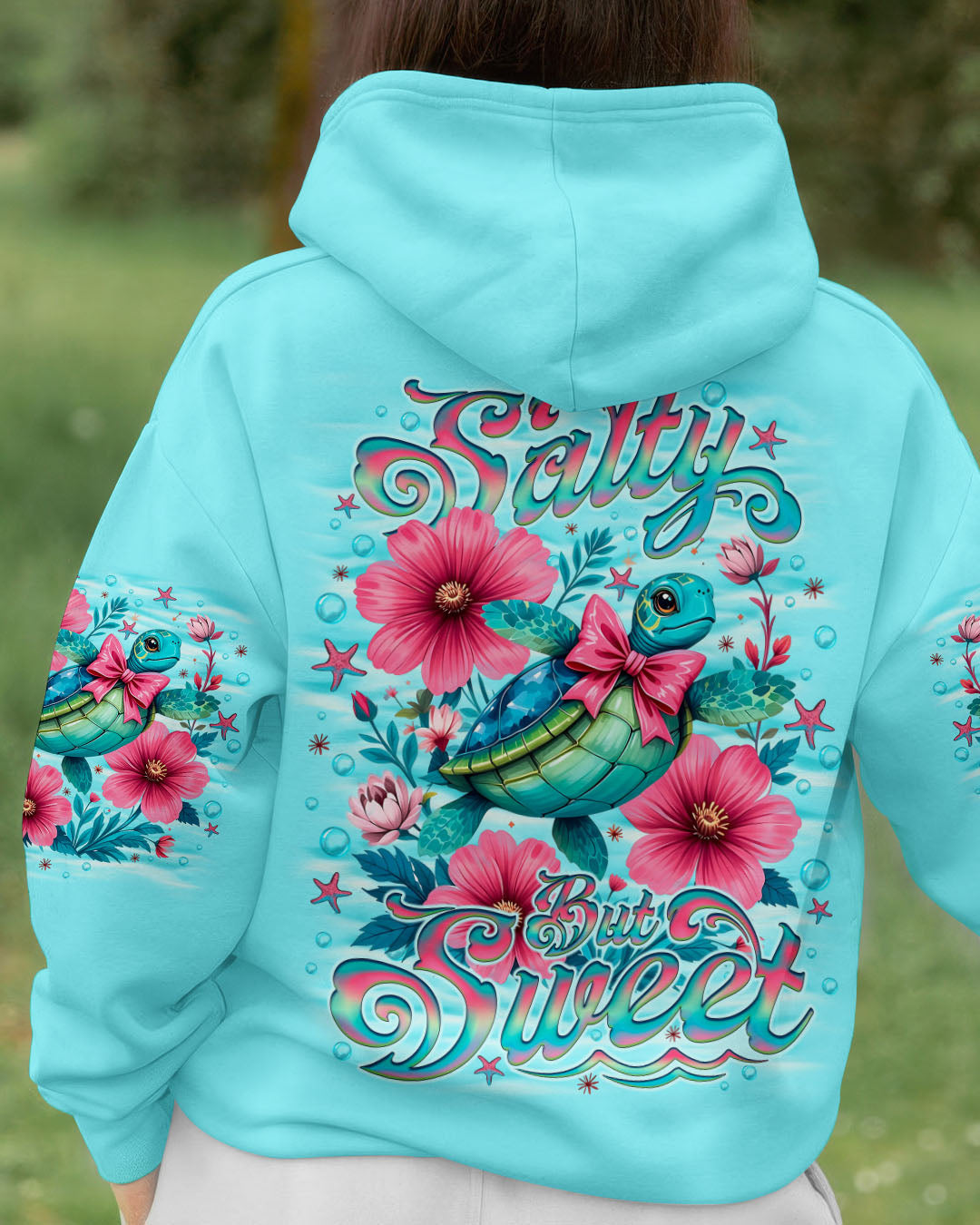 BLISSCORNERS SALTY BUT SWEET TURTLE  ALL OVER PRINT