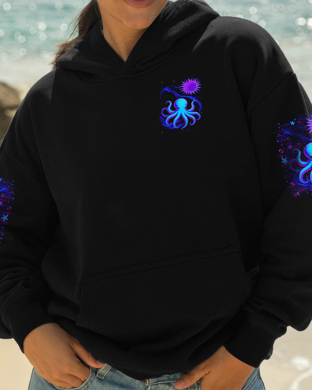 BLISSCORNERS SALTWATER HEALS EVERYTHING OCTOPUS ALL OVER PRINT