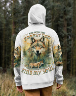 BLISSCORNERS AND INTO THE FOREST I GO WOLF ALL OVER PRINT