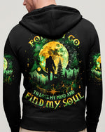 BLISSCORNERS AND INTO THE FOREST I GO BIGFOOT ALL OVER PRINT