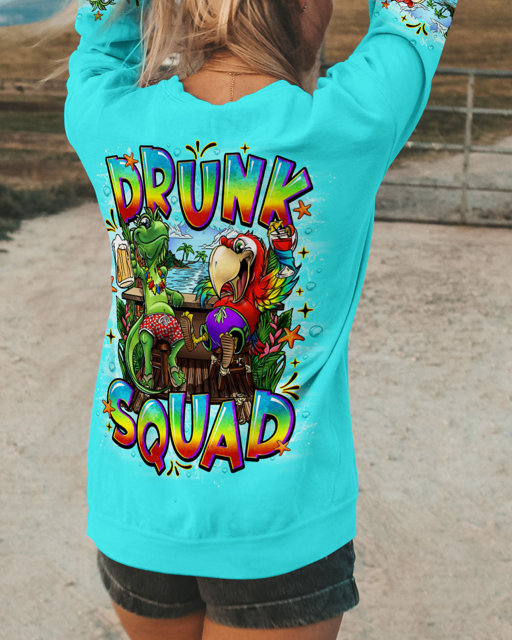 BLISSCORNERS DRUNK SQUAD ALL OVER PRINT