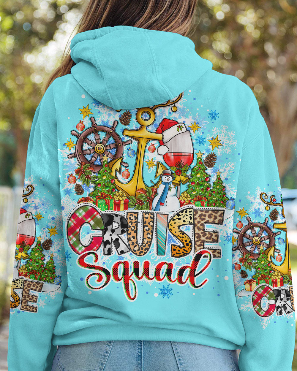 BLISSCORNERS CRUISE SQUAD CHRISTMAS ALL OVER PRINT