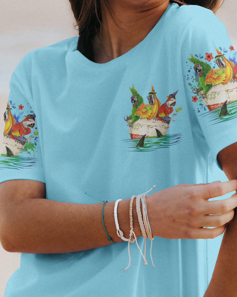 BLISSCORNERS CRUISE SQUAD PARROT ALL OVER PRINT