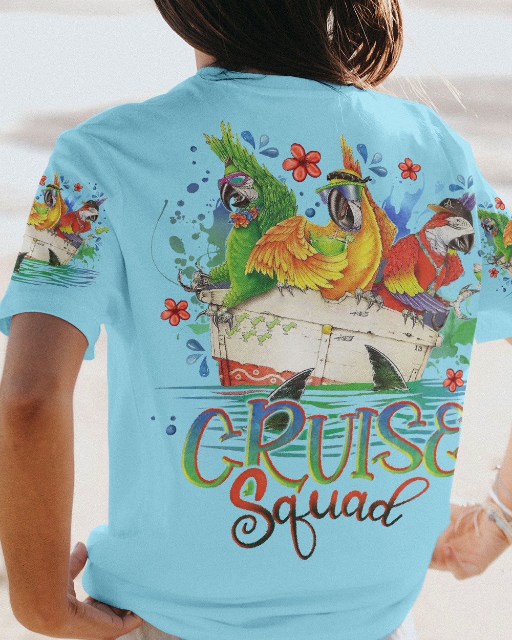 BLISSCORNERS CRUISE SQUAD PARROT ALL OVER PRINT