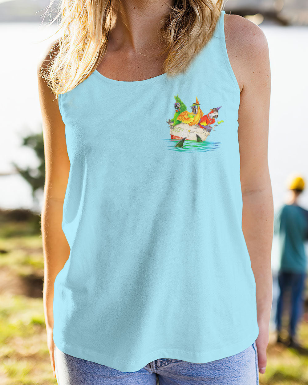 BLISSCORNERS CRUISE SQUAD PARROT ALL OVER PRINT