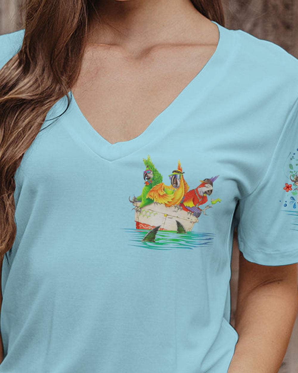 BLISSCORNERS CRUISE SQUAD PARROT ALL OVER PRINT