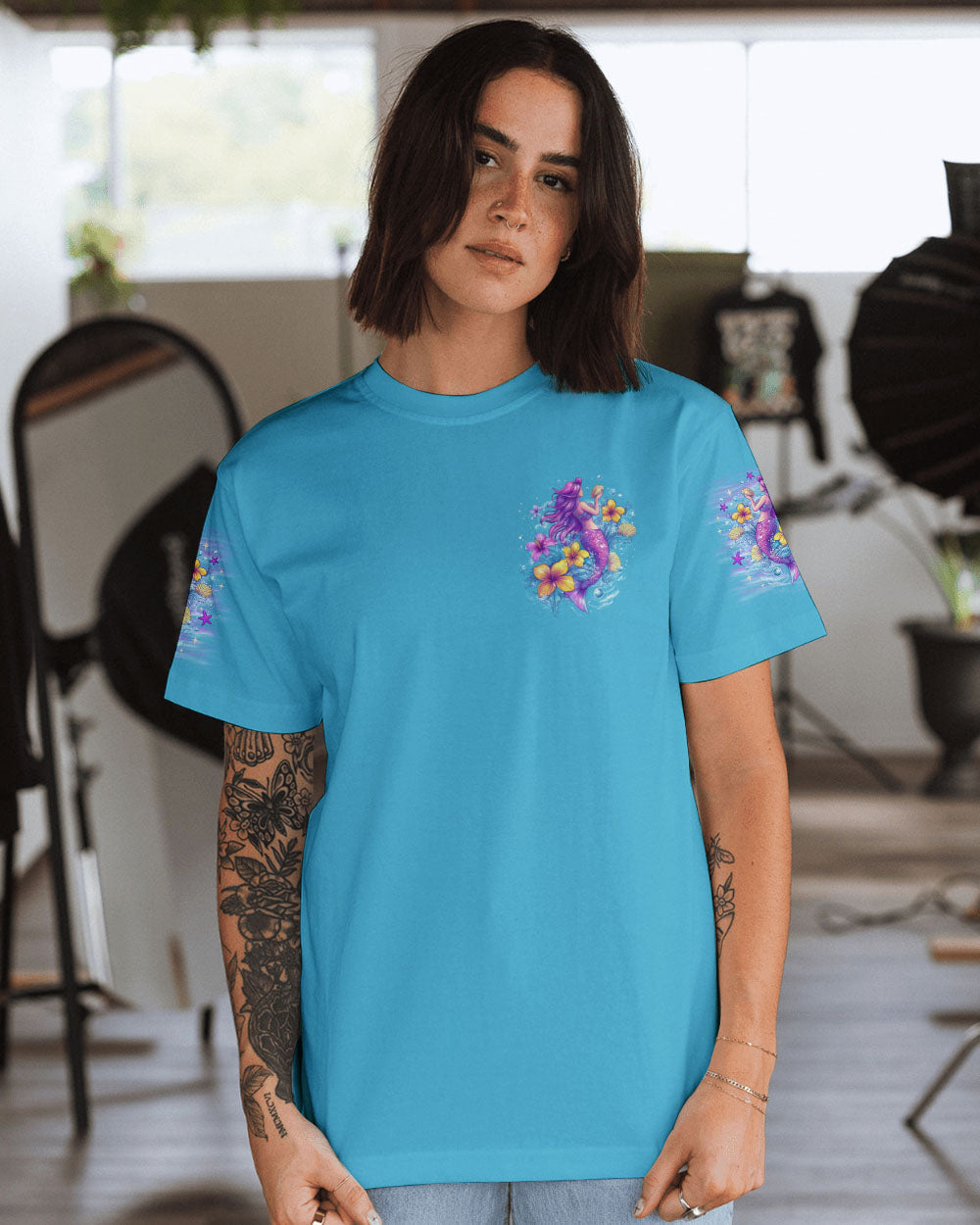 BLISSCORNERS SALTY LIL' BEACH MERMAID ALL OVER PRINT
