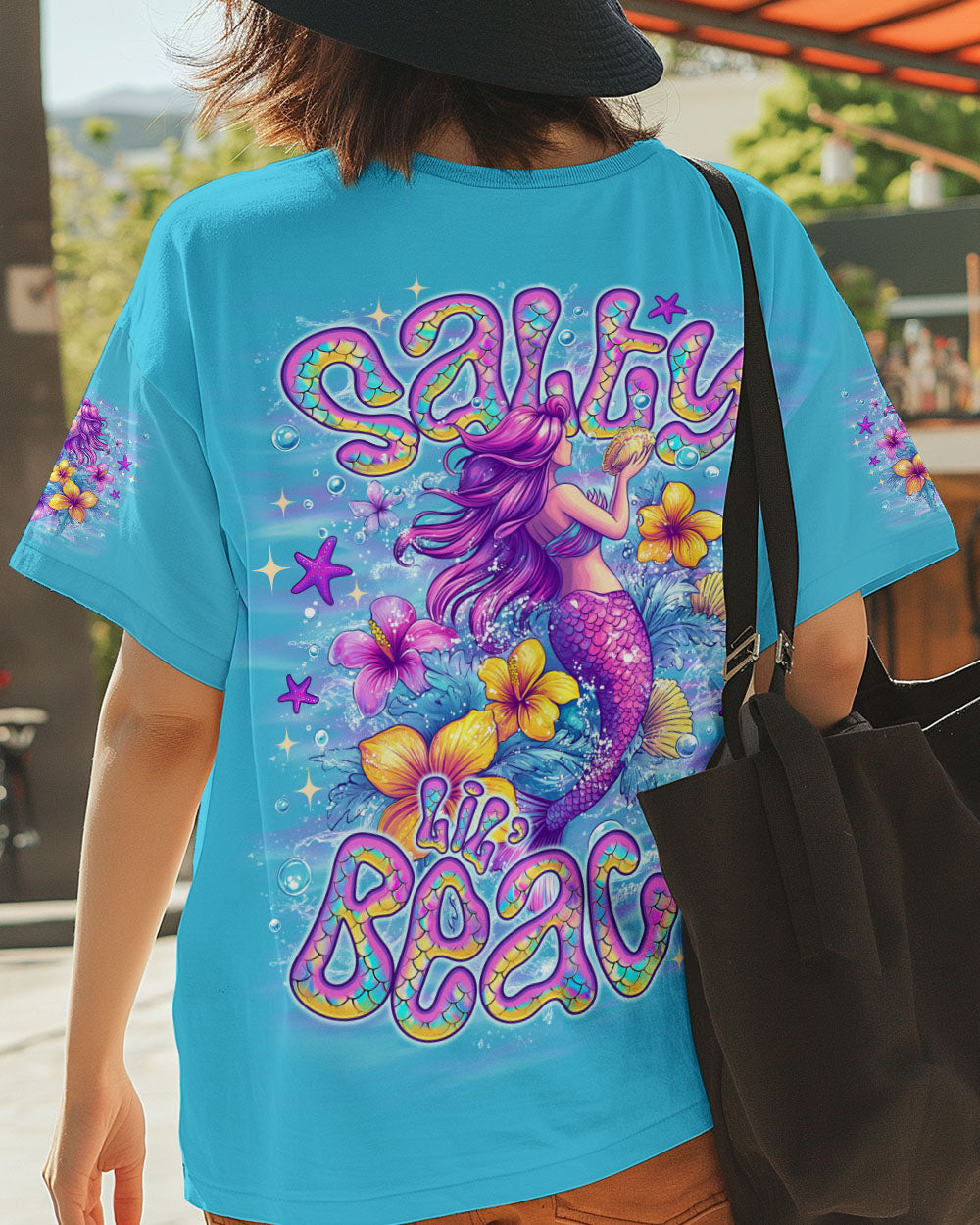 BLISSCORNERS SALTY LIL' BEACH MERMAID ALL OVER PRINT