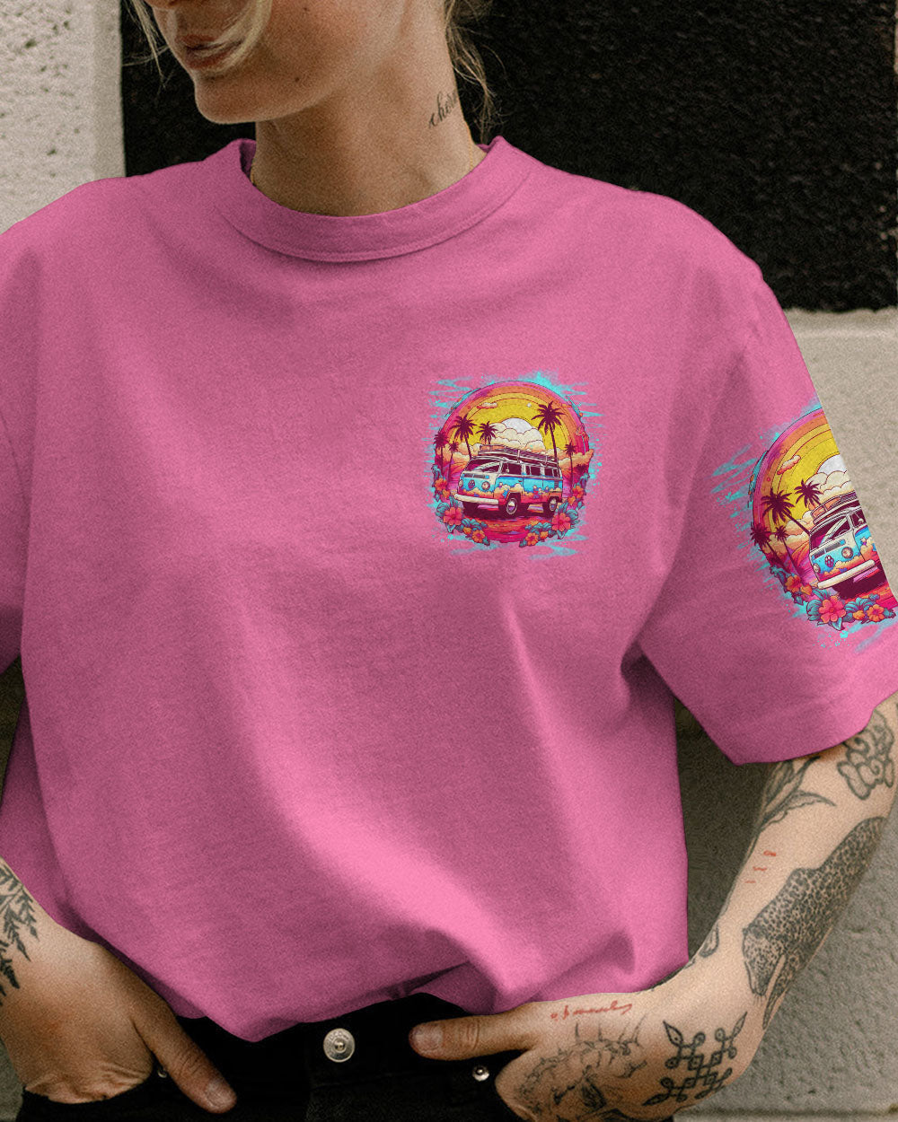 BLISSCORNERS FRIENDS SUN SAND AND SEA ALL OVER PRINT