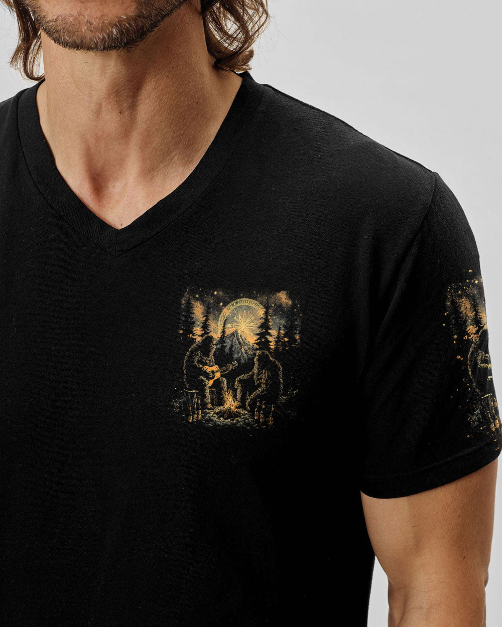 BLISSCORNERS MAKING MEMORIES ONE CAMPFIRE AT A TIME BIGFOOT ALL OVER PRINT