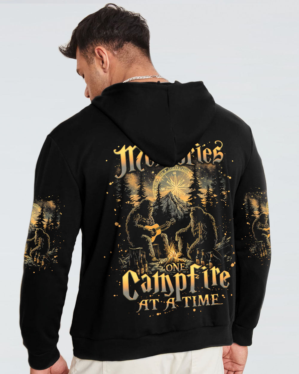 BLISSCORNERS MAKING MEMORIES ONE CAMPFIRE AT A TIME BIGFOOT ALL OVER PRINT