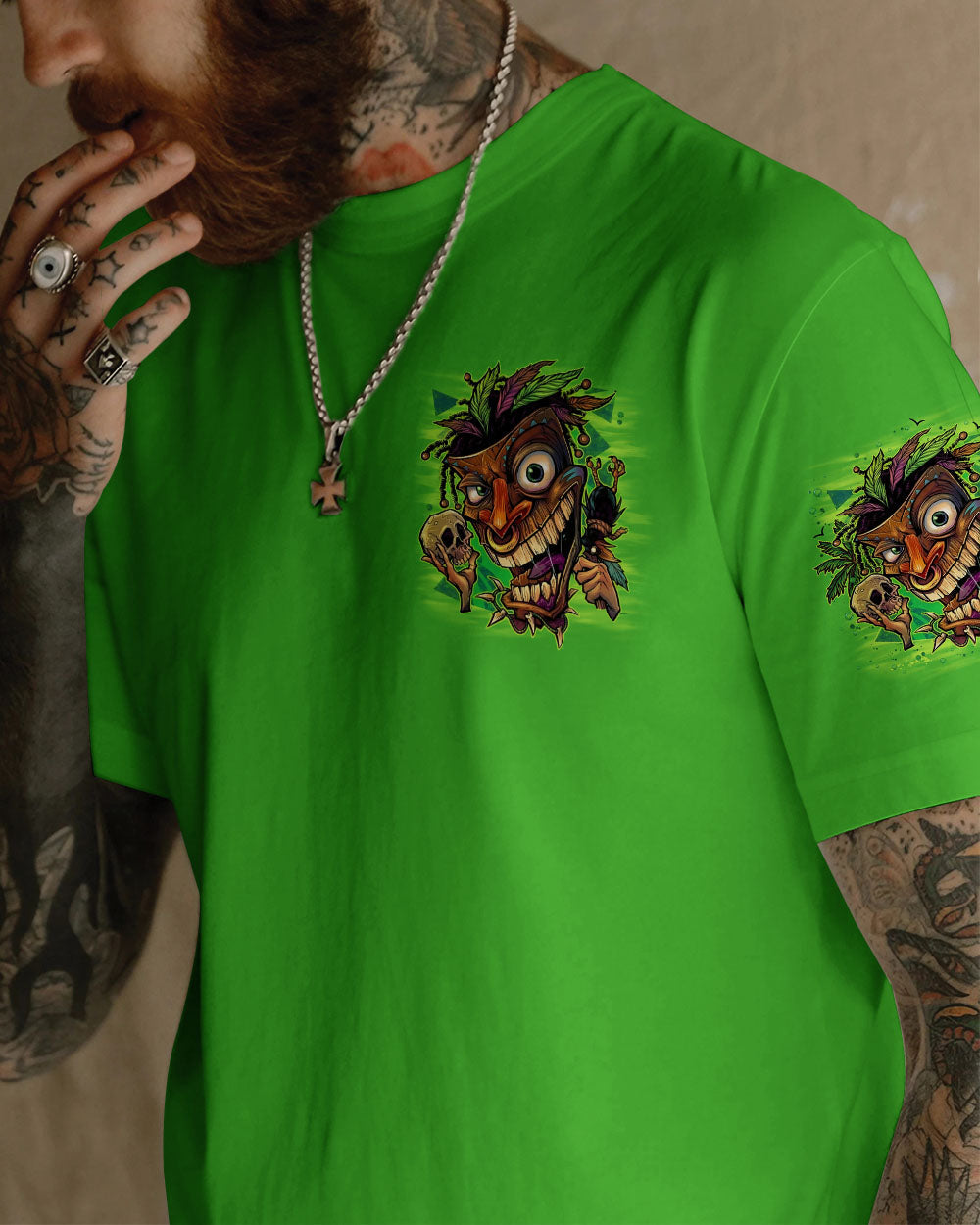 BLISSCORNERS LIVING ON TIKI TIME ALL OVER PRINT