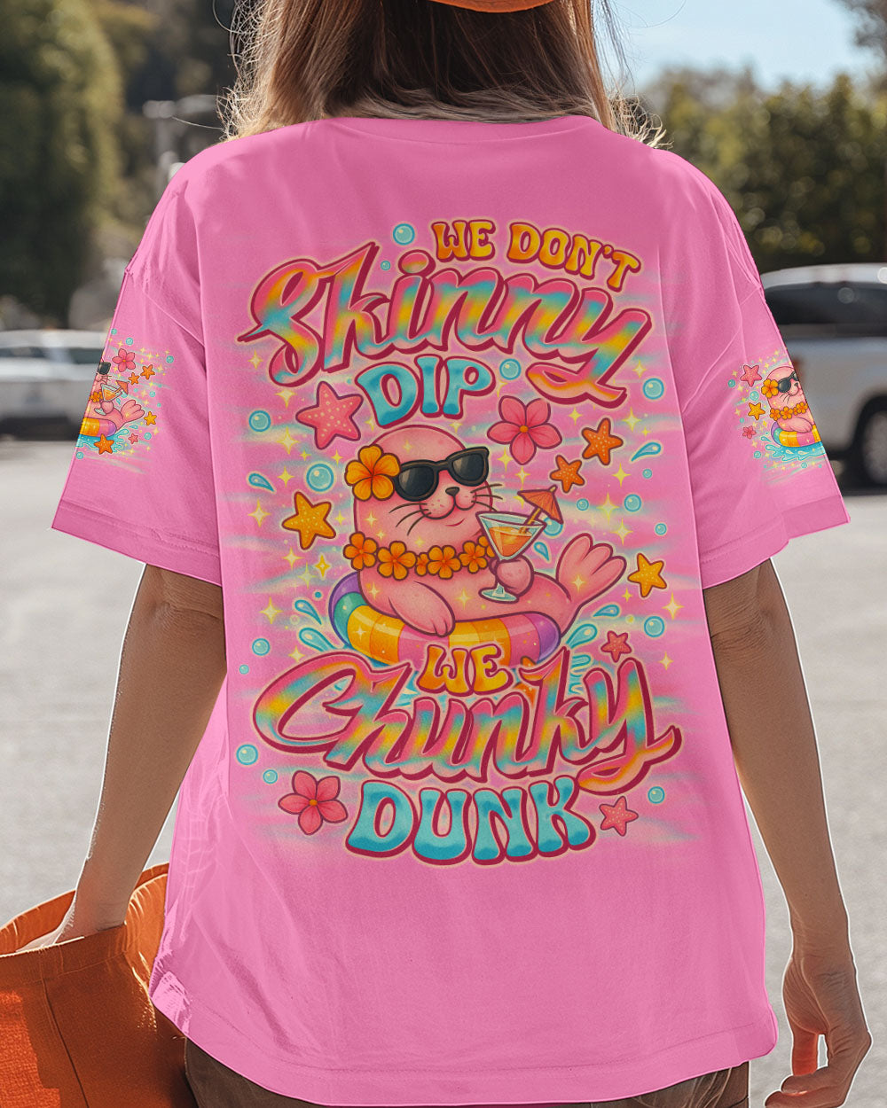 BLISSCORNERS WE DON'T SKINNY DIP SEAL 72 ALL OVER PRINT