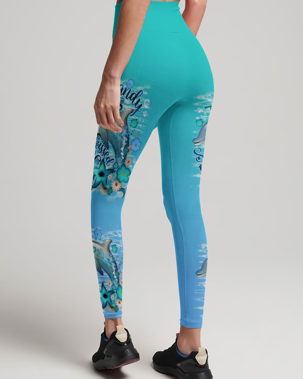 BLISSCORNERS SANDY TOES SUNKISSED NOSE DOLPHIN ALL OVER PRINT