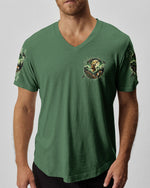 BLISSCORNERS BUCK AROUND AND FIND OUT DEER HUNTING FOXHOUND DOG ALL OVER PRINT