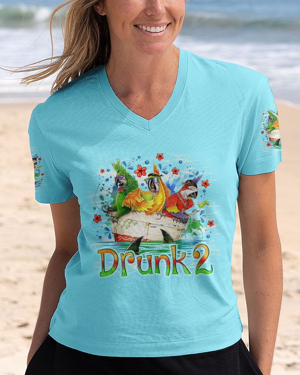 BLISSCORNERS IF LOST OR DRUNK PARROT ALL OVER PRINT