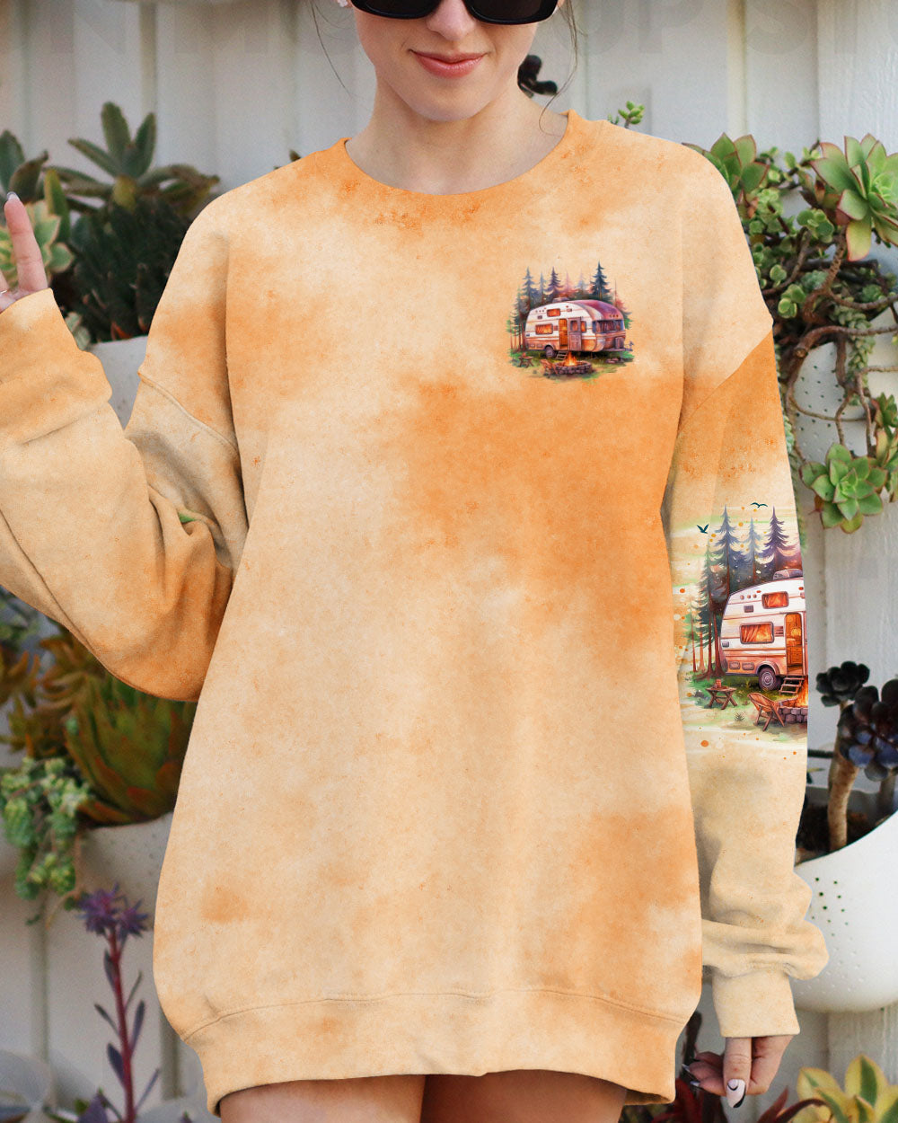 BLISSCORNERS MAKING MEMORIES ONE CAMPFIRE AT A TIME ALL OVER PRINT