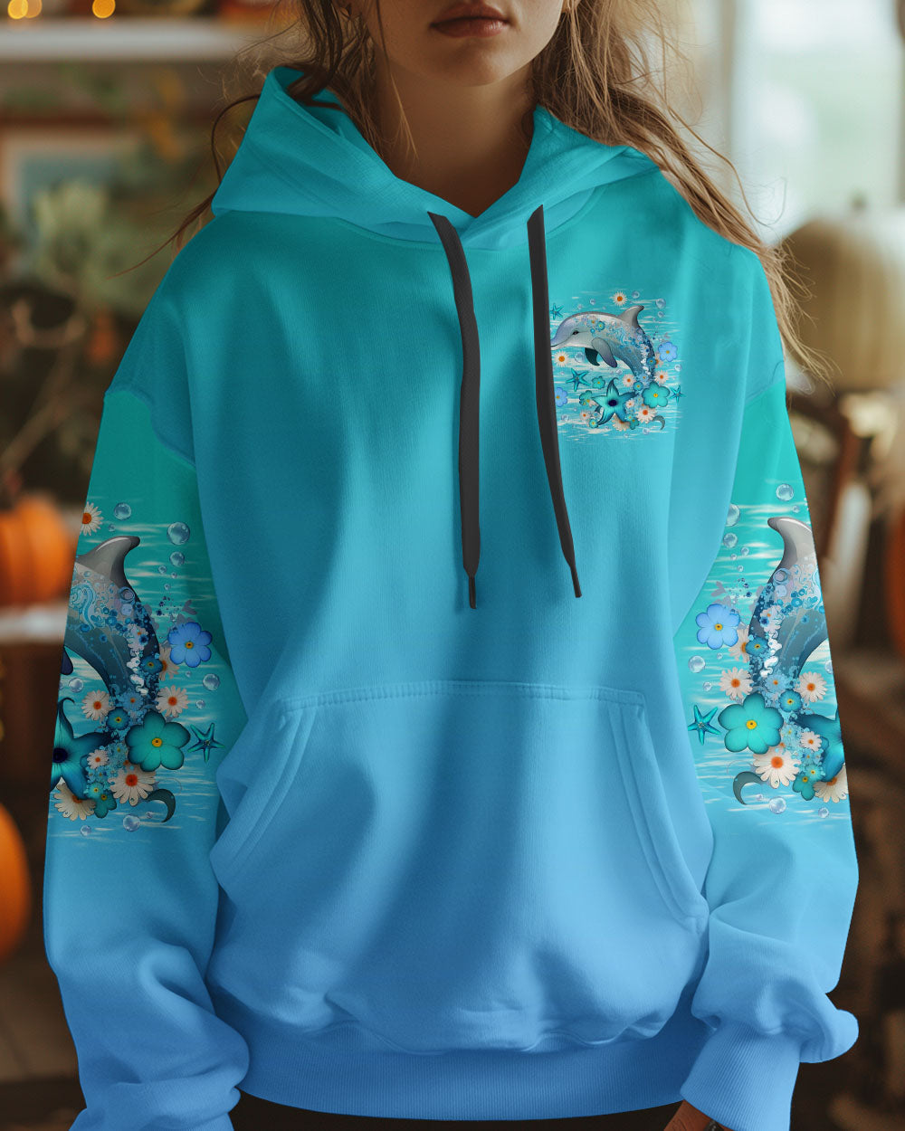 BLISSCORNERS SALTY SOUL DOLPHIN ALL OVER PRINT