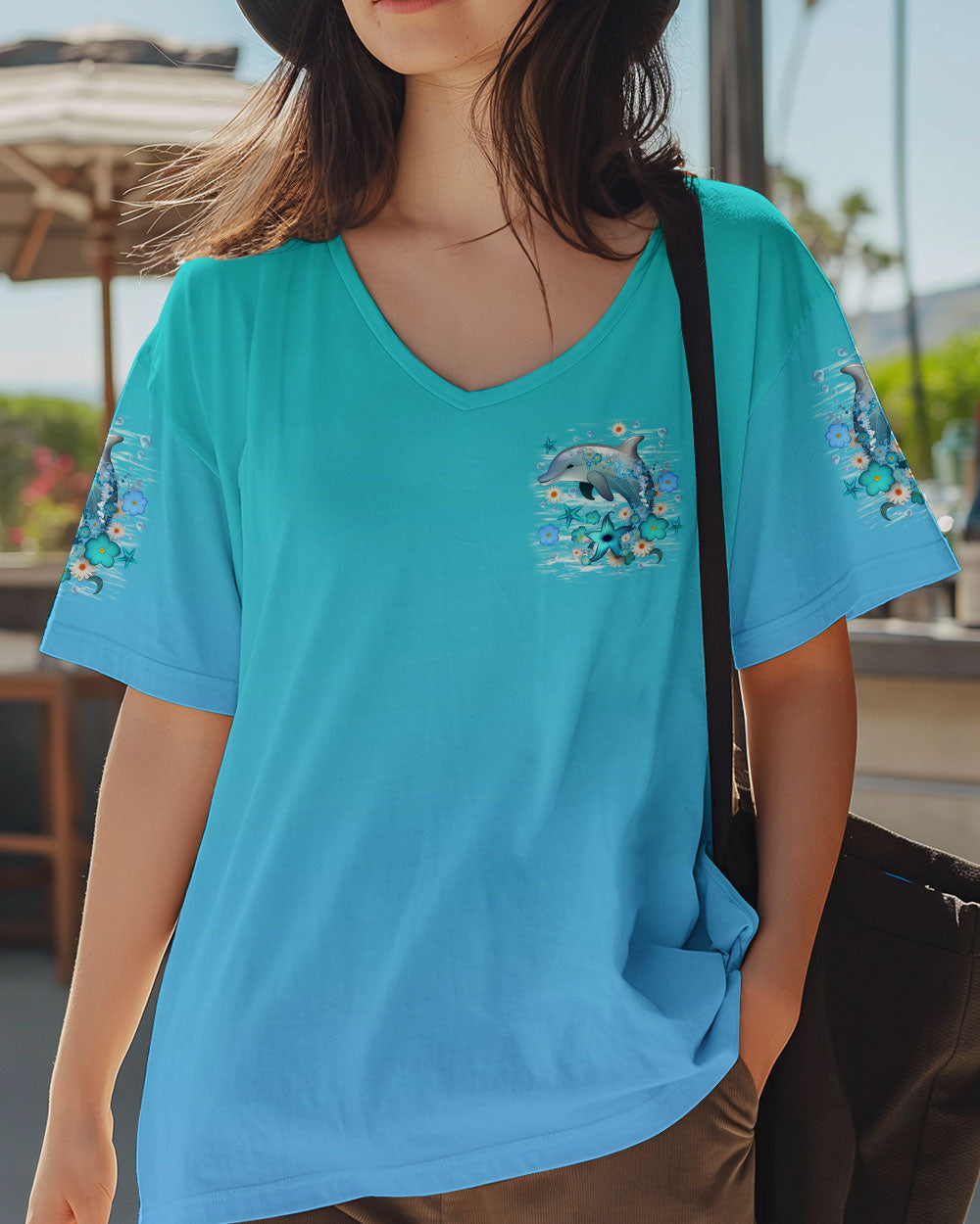 BLISSCORNERS SALTY SOUL DOLPHIN ALL OVER PRINT