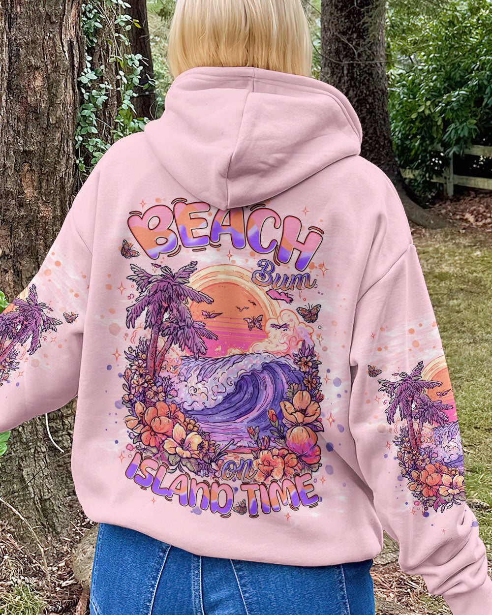 BLISSCORNERS BEACH BUM ON ISLAND TIME ALL OVER PRINT