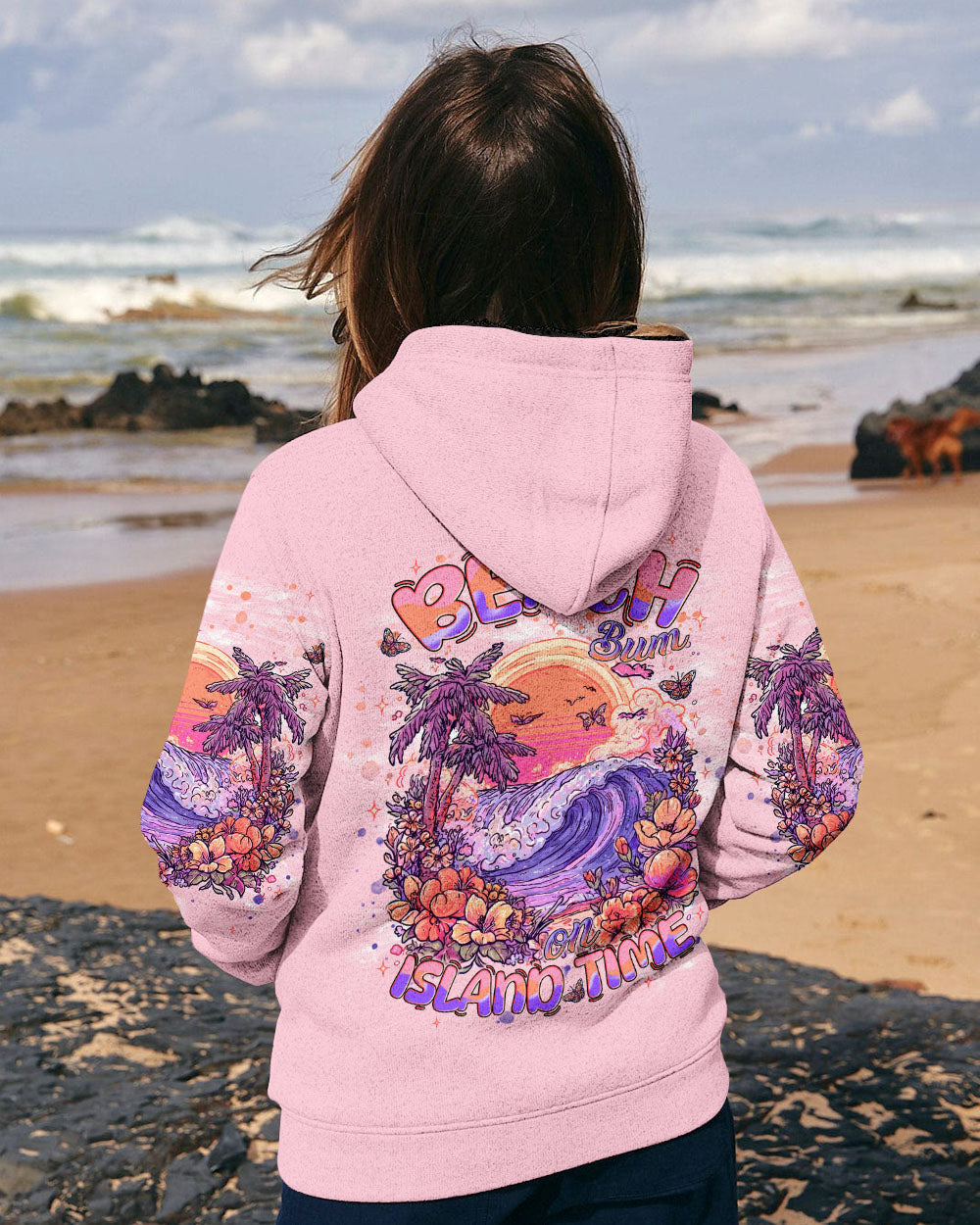 BLISSCORNERS BEACH BUM ON ISLAND TIME ALL OVER PRINT
