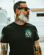 BLISSCORNERS AND INTO THE FOREST I GO BIGFOOT ALL OVER PRINT