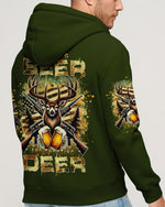 BLISSCORNERS DRINKING BEER AND SHOOTING DEER HUNTING ALL OVER PRINT