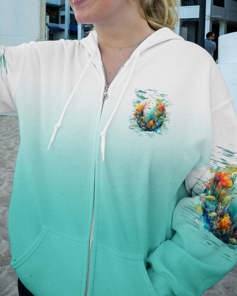 BLISSCORNERS SALTWATER HEALS EVERYTHING ALL OVER PRINT