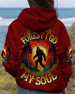 BLISSCORNERS AND INTO THE FOREST I GO BIGFOOT ALL OVER PRINT