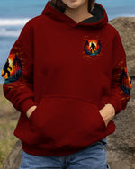 BLISSCORNERS AND INTO THE FOREST I GO BIGFOOT ALL OVER PRINT