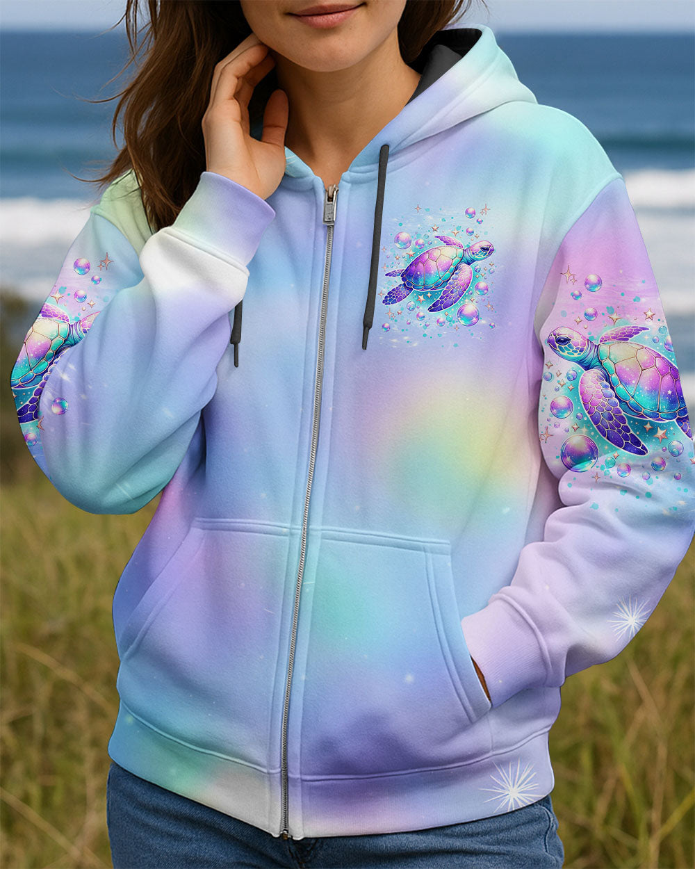 BLISSCORNERS SALTY BUT SWEET TURTLE ALL OVER PRINT