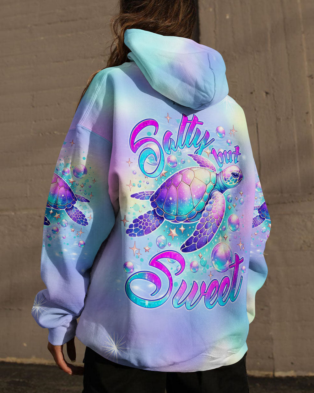 BLISSCORNERS SALTY BUT SWEET TURTLE ALL OVER PRINT