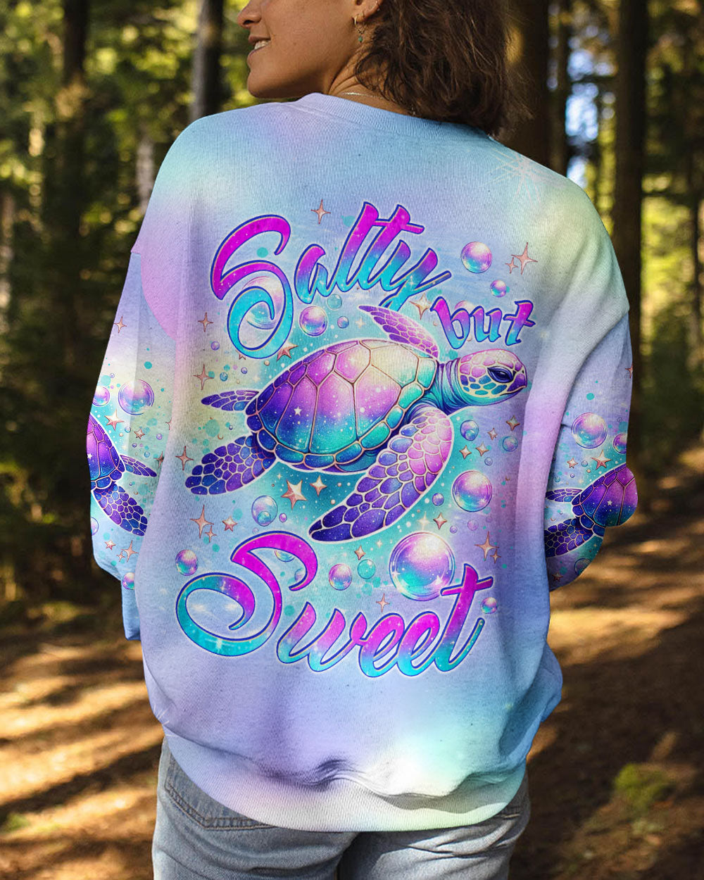 BLISSCORNERS SALTY BUT SWEET TURTLE ALL OVER PRINT