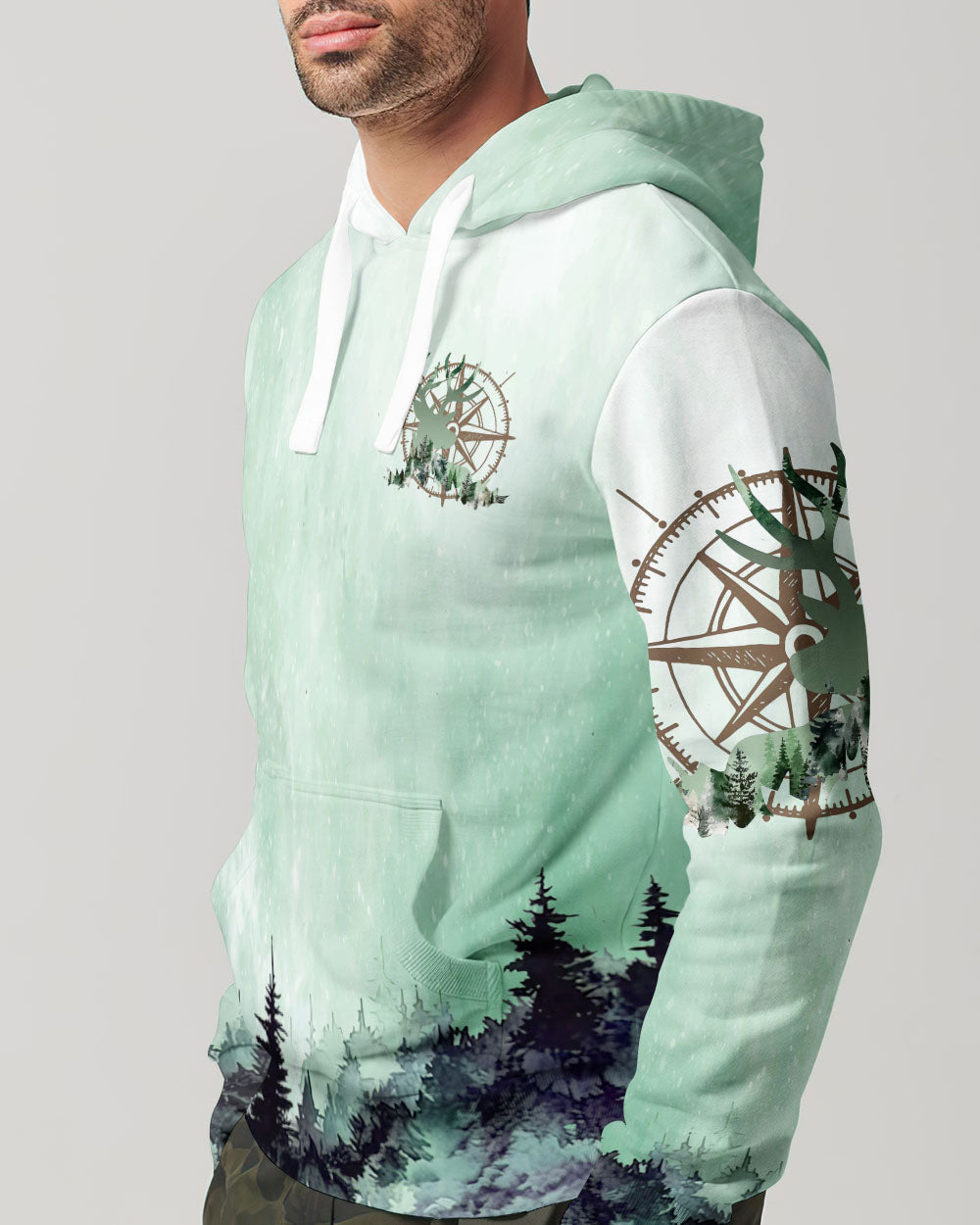 BLISSCORNERS LET'S FIND SOME PLACE TO GET LOST DEER ALL OVER PRINT