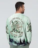 BLISSCORNERS LET'S FIND SOME PLACE TO GET LOST DEER ALL OVER PRINT