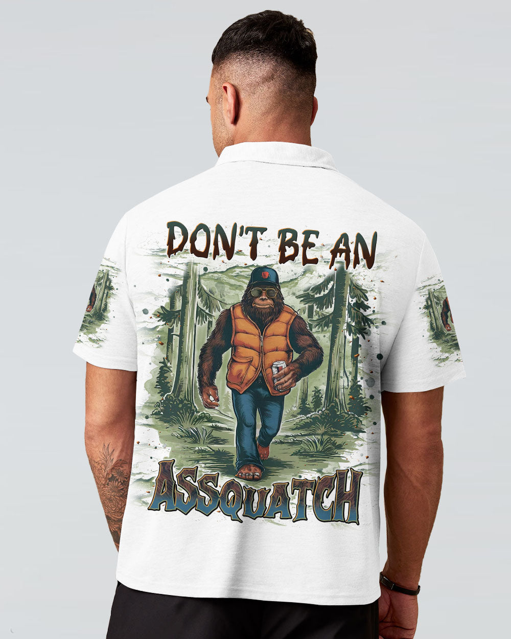 BLISSCORNERS DON'T BE AN A BIGFOOT ALL OVER PRINT