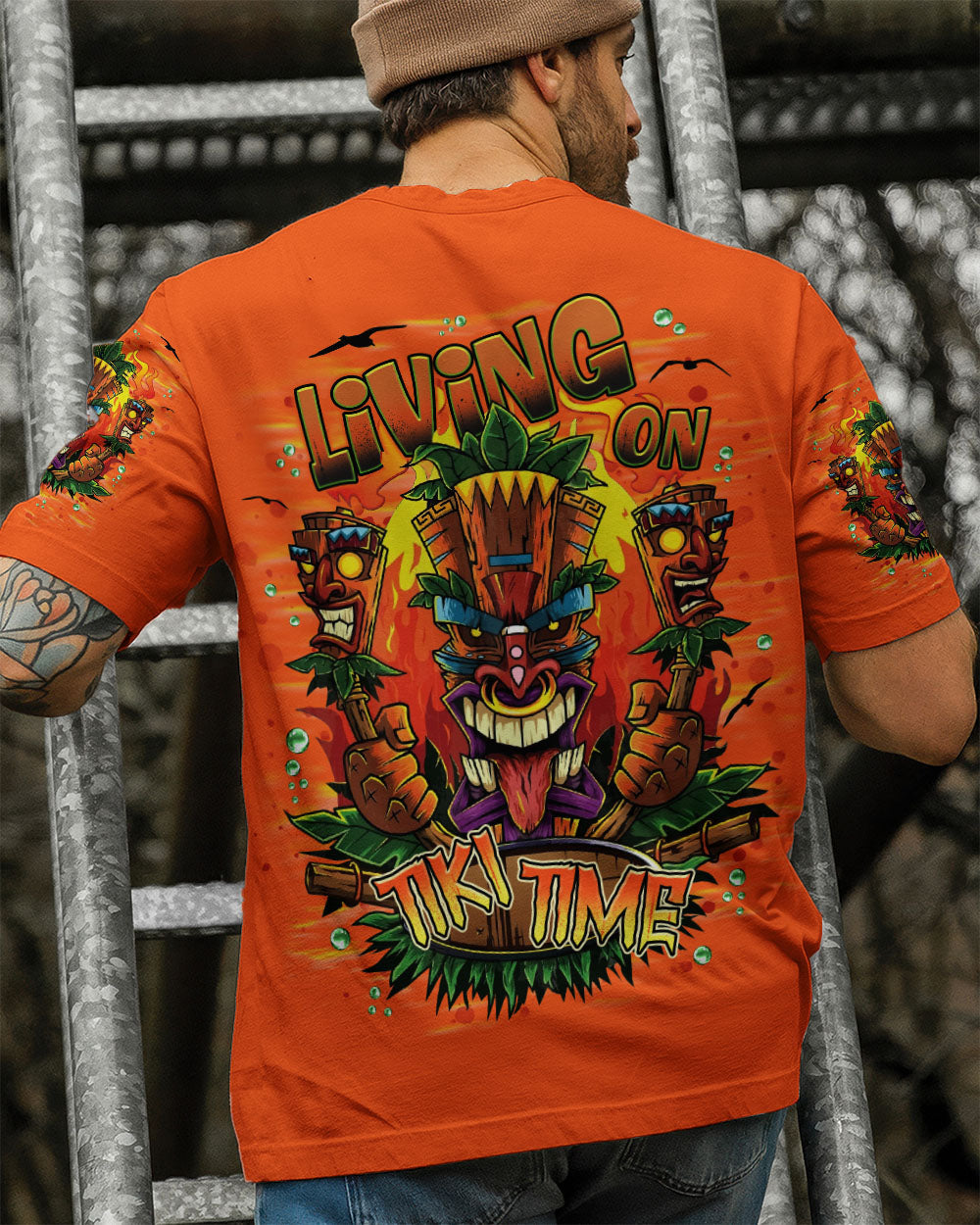 BLISSCORNERS LIVING ON TIKI TIME ALL OVER PRINT