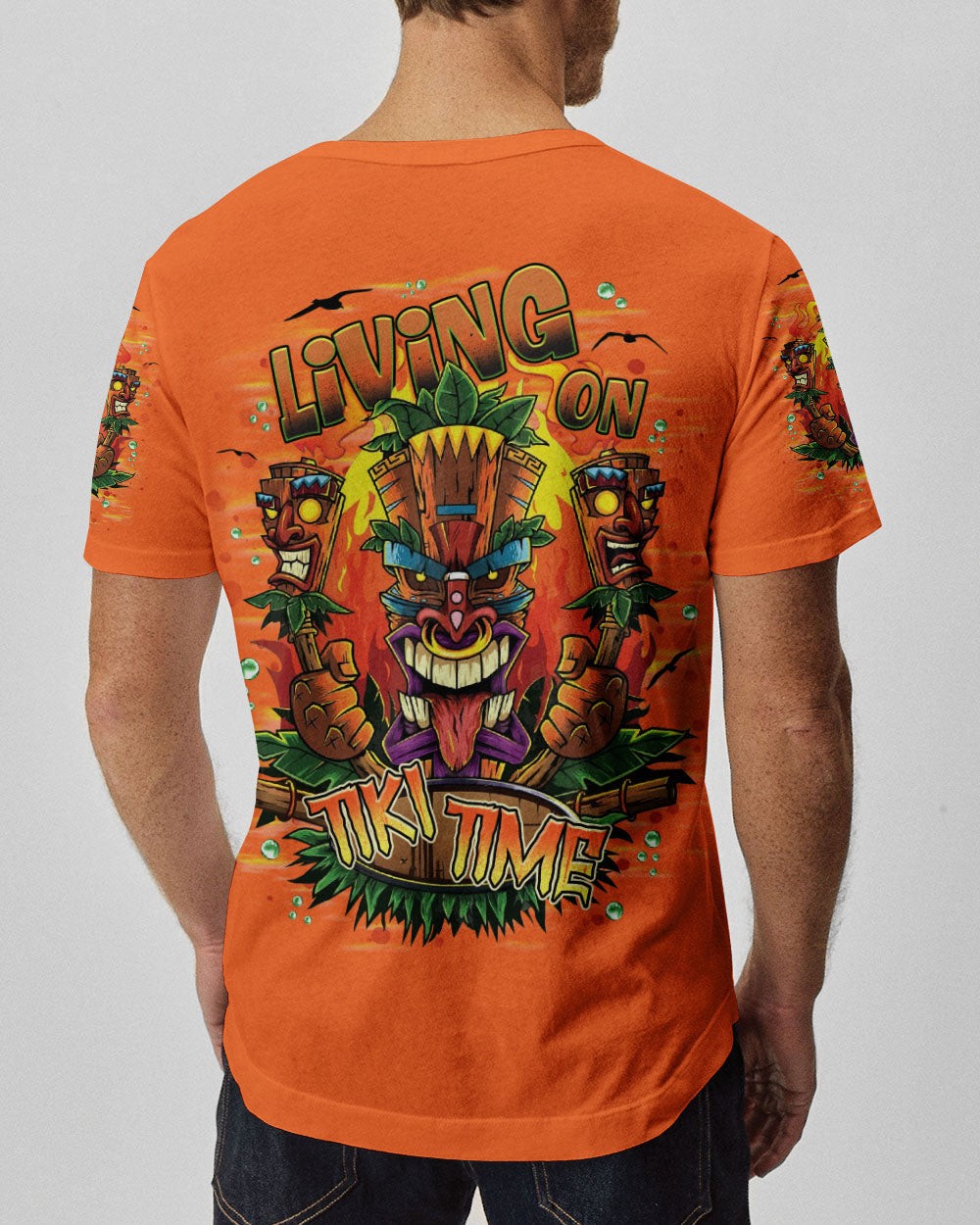 BLISSCORNERS LIVING ON TIKI TIME ALL OVER PRINT