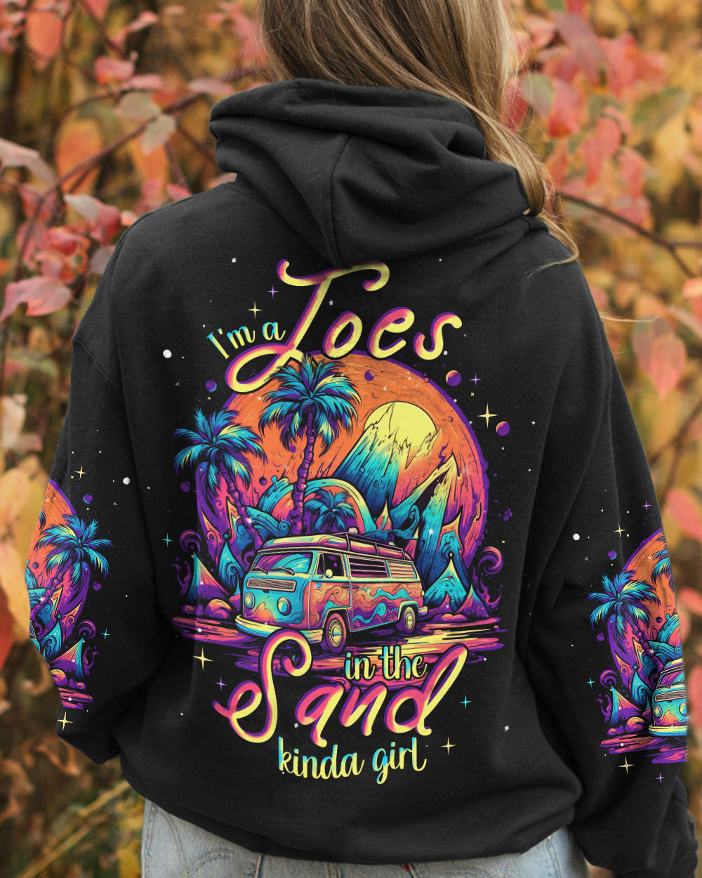 BLISSCORNERS I'M A TOES IN THE SAND KINDA GIRL ALL OVER PRINT