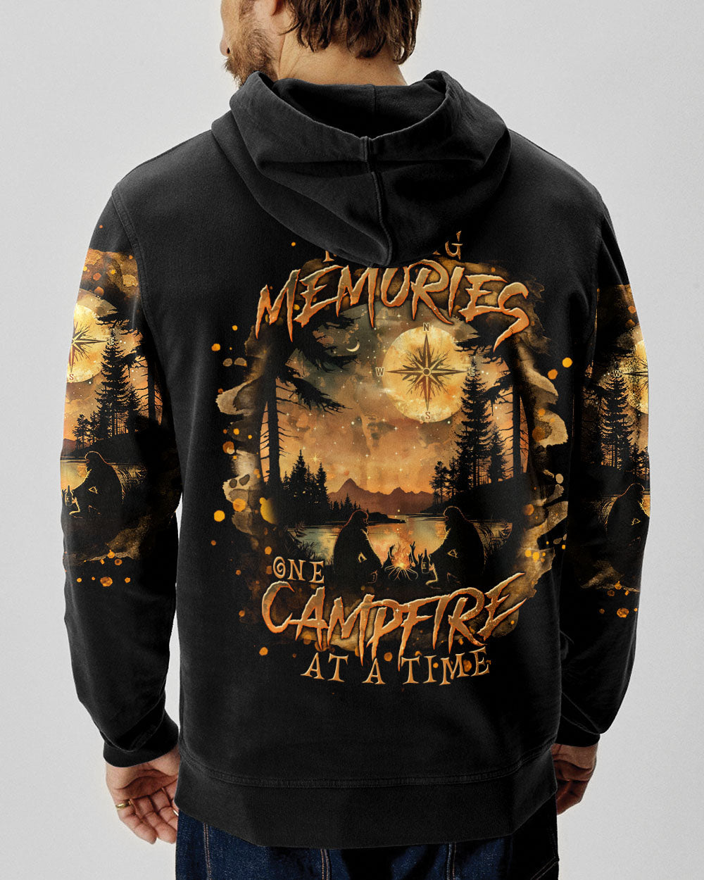 BLISSCORNERS MAKING MEMORIES ONE CAMPFIRE AT A TIME BIGFOOT ALL OVER PRINT