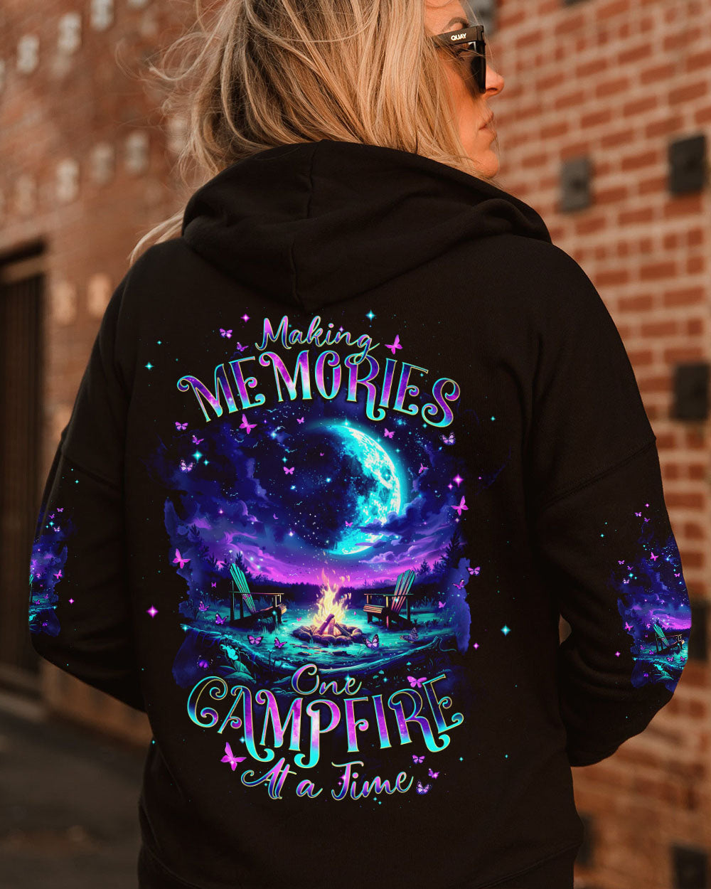 BLISSCORNERS MAKING MEMORIES ONE CAMPFIRE AT A TIME ALL OVER PRINT
