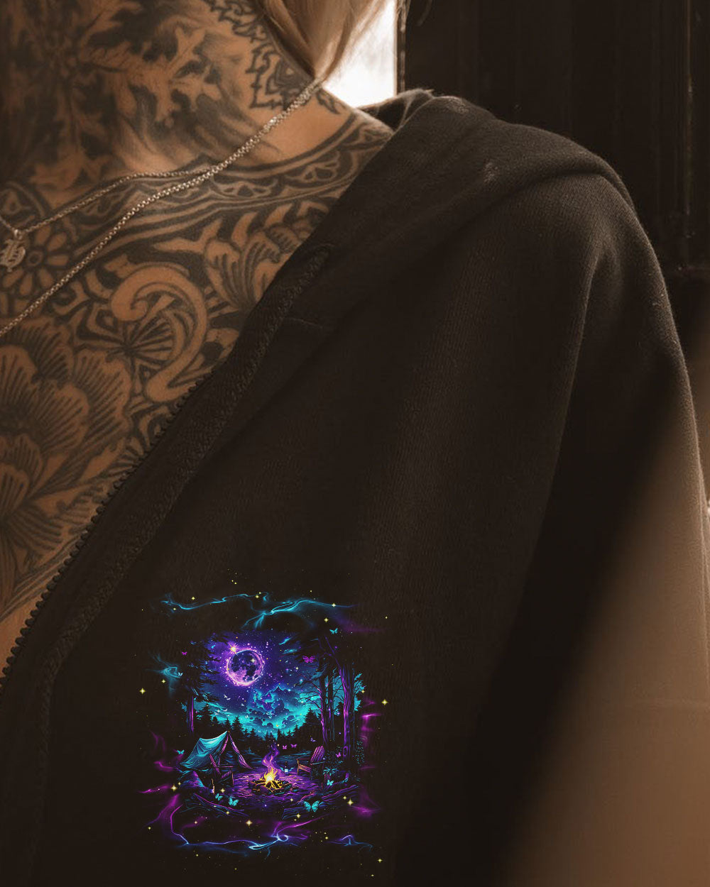 BLISSCORNERS AND INTO THE CAMPSITES I GO ALL OVER PRINT