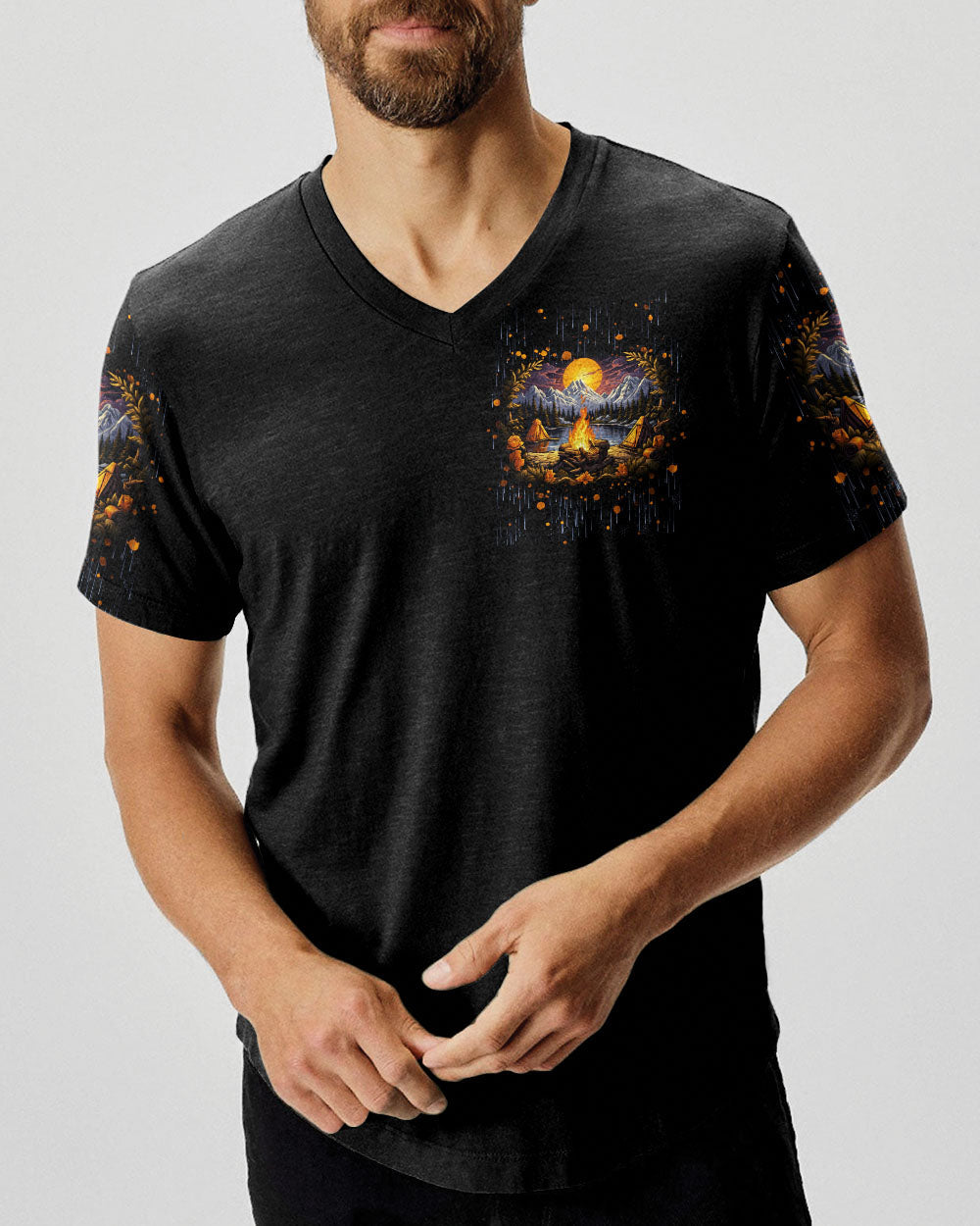 BLISSCORNERS MAKING MEMORIES ONE CAMPFIRE AT A TIME ALL OVER PRINT