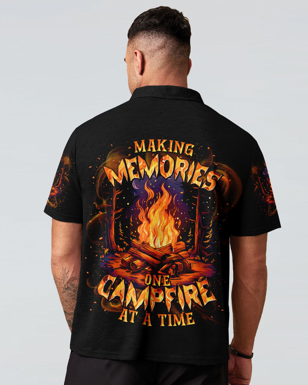 BLISSCORNERS MAKING MEMORIES ONE CAMPFIRE AT A TIME ALL OVER PRINT
