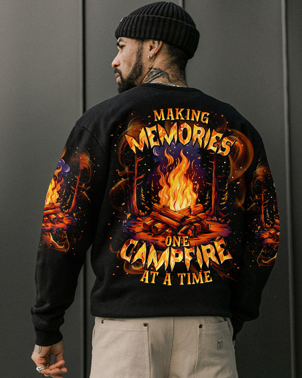 BLISSCORNERS MAKING MEMORIES ONE CAMPFIRE AT A TIME ALL OVER PRINT