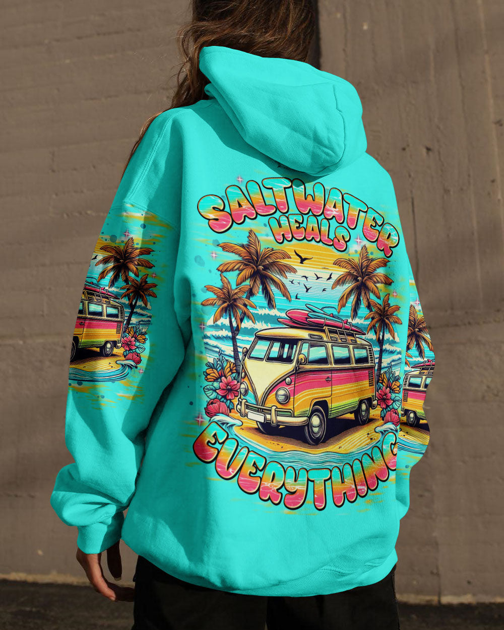 BLISSCORNERS SALTWATER HEALS EVERYTHING ALL OVER PRINT