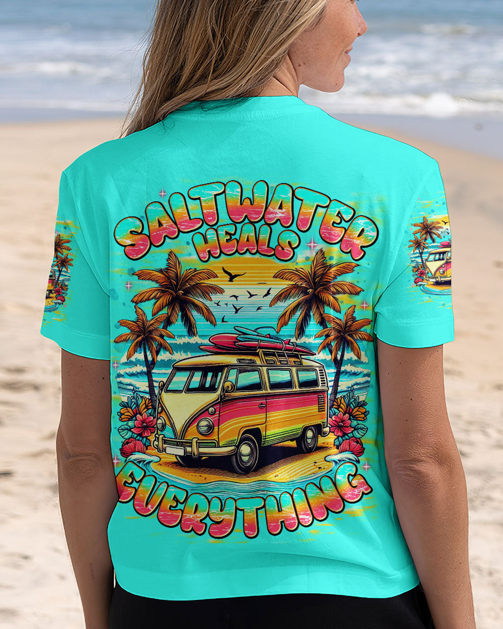 BLISSCORNERS SALTWATER HEALS EVERYTHING ALL OVER PRINT