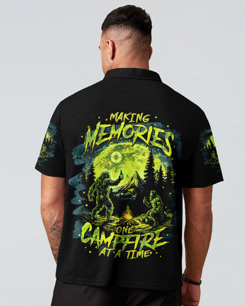BLISSCORNERS MAKING MEMORIES ONE CAMPFIRE AT A TIME BIGFOOT ALL OVER PRINT