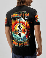 BLISSCORNERS AND INTO THE FOREST I GO BIGFOOT COMPASS ALL OVER PRINT